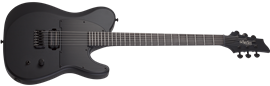 Schecter DIAMOND SERIES PT Black Ops  Satin Black Open Pore   6-String Electric  Guitar 2024